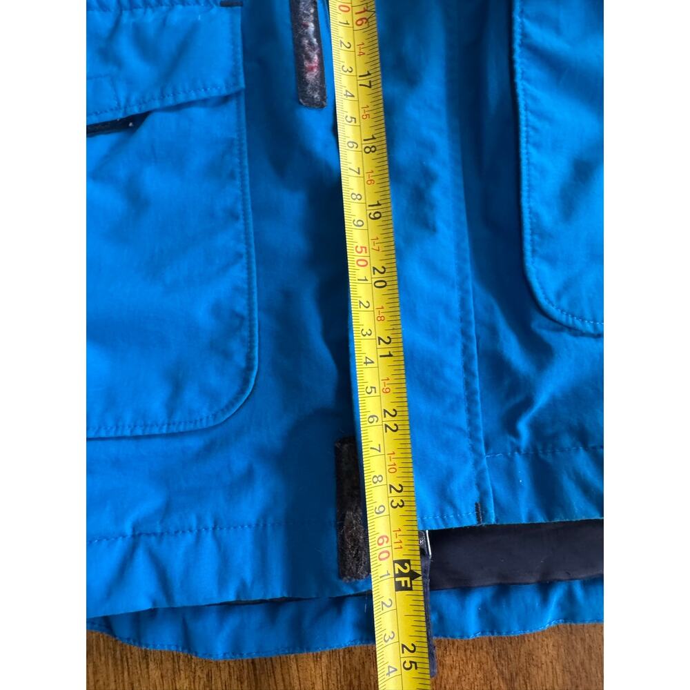 Lands End Womens Blue Hooded Jacket Utility Outdoor Coat Size Small - Picture 9 of 11